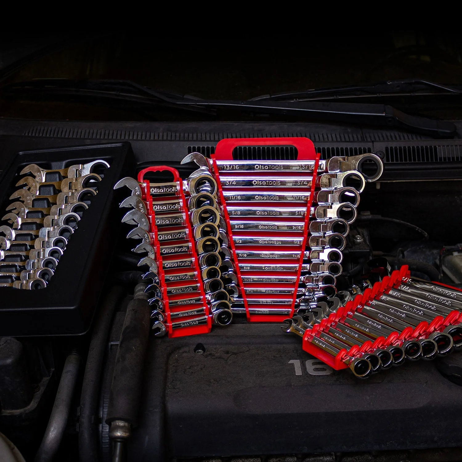 120 Tooth Ratcheting Wrench Set - Image 25