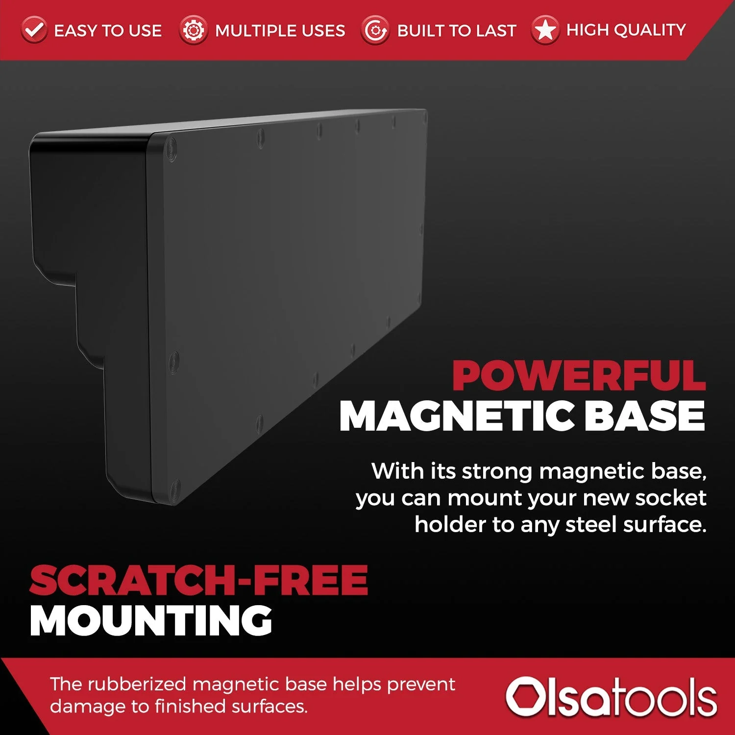 3-Row Magnetic Socket Holder - Image 33