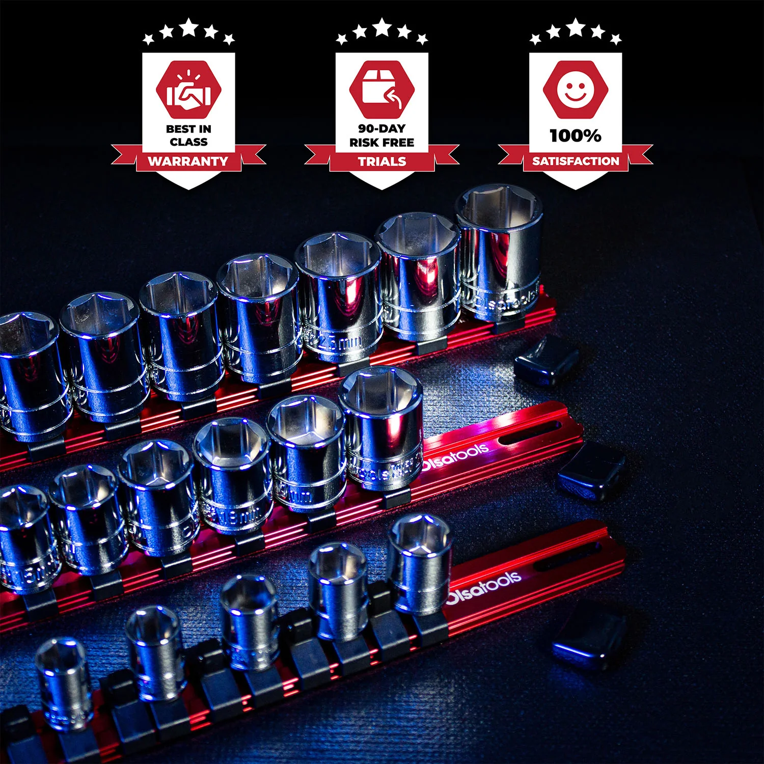 Empty Aluminum Socket Rail - Make Your Own Socket Organizer - Image 6