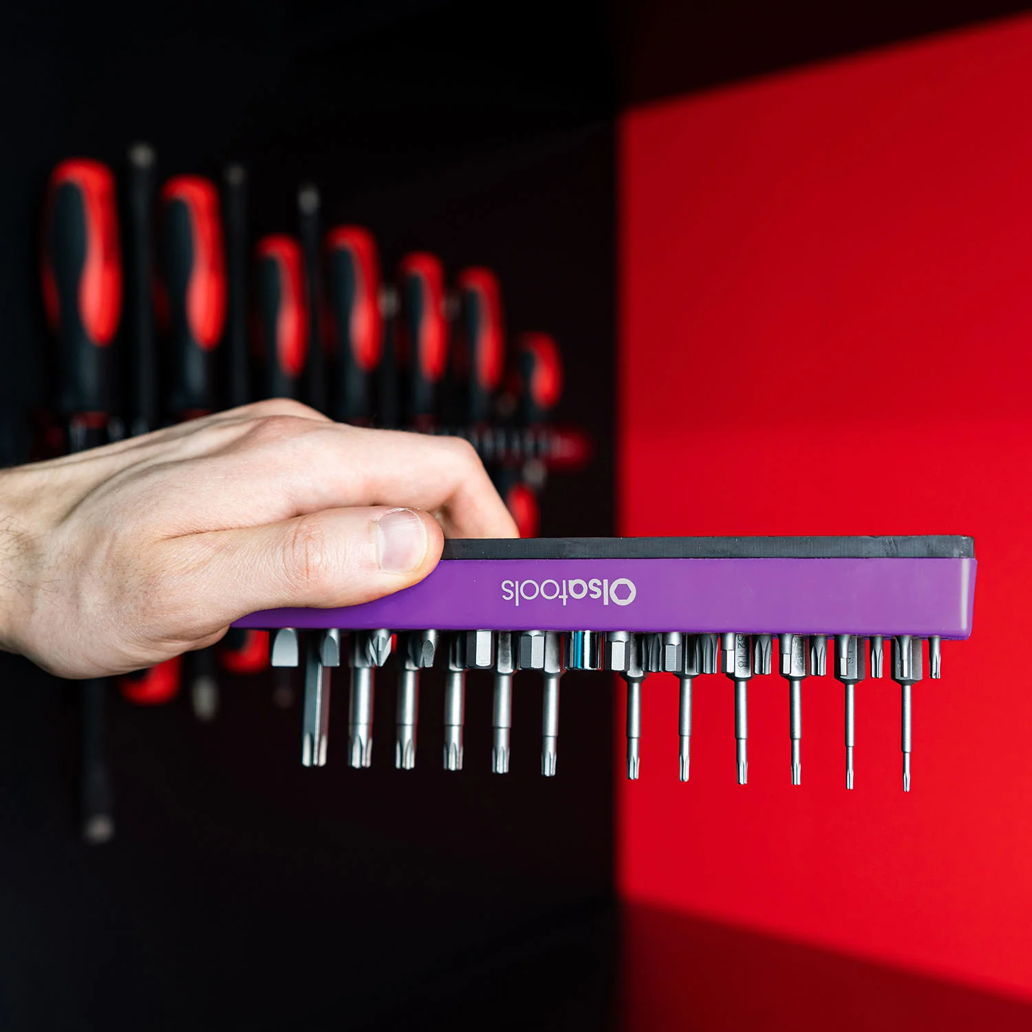 Magnetic Hex 1/4" Bit Organizer - Image 87