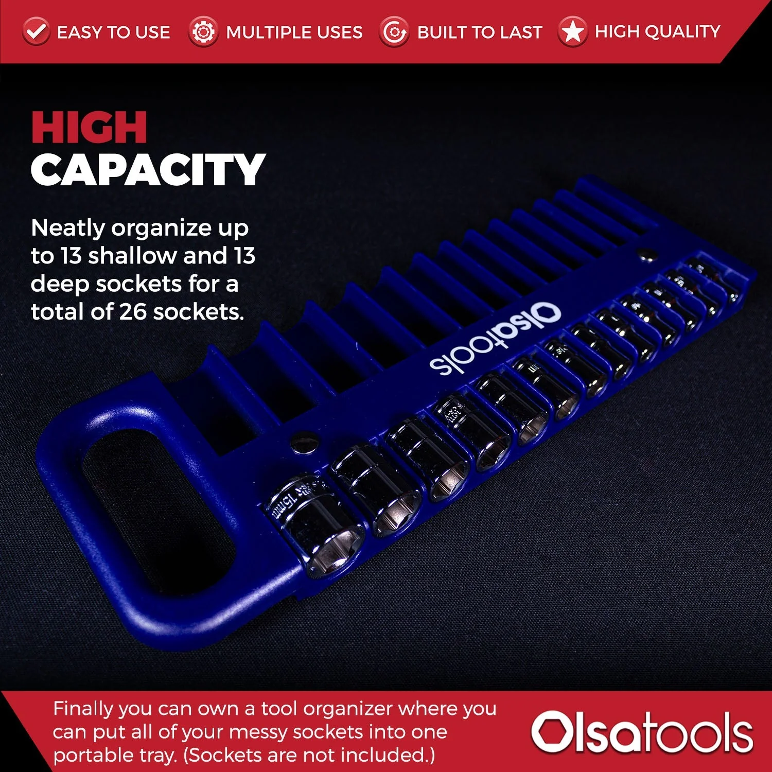 Magnetic Portable Socket Organizer Tray - Image 20