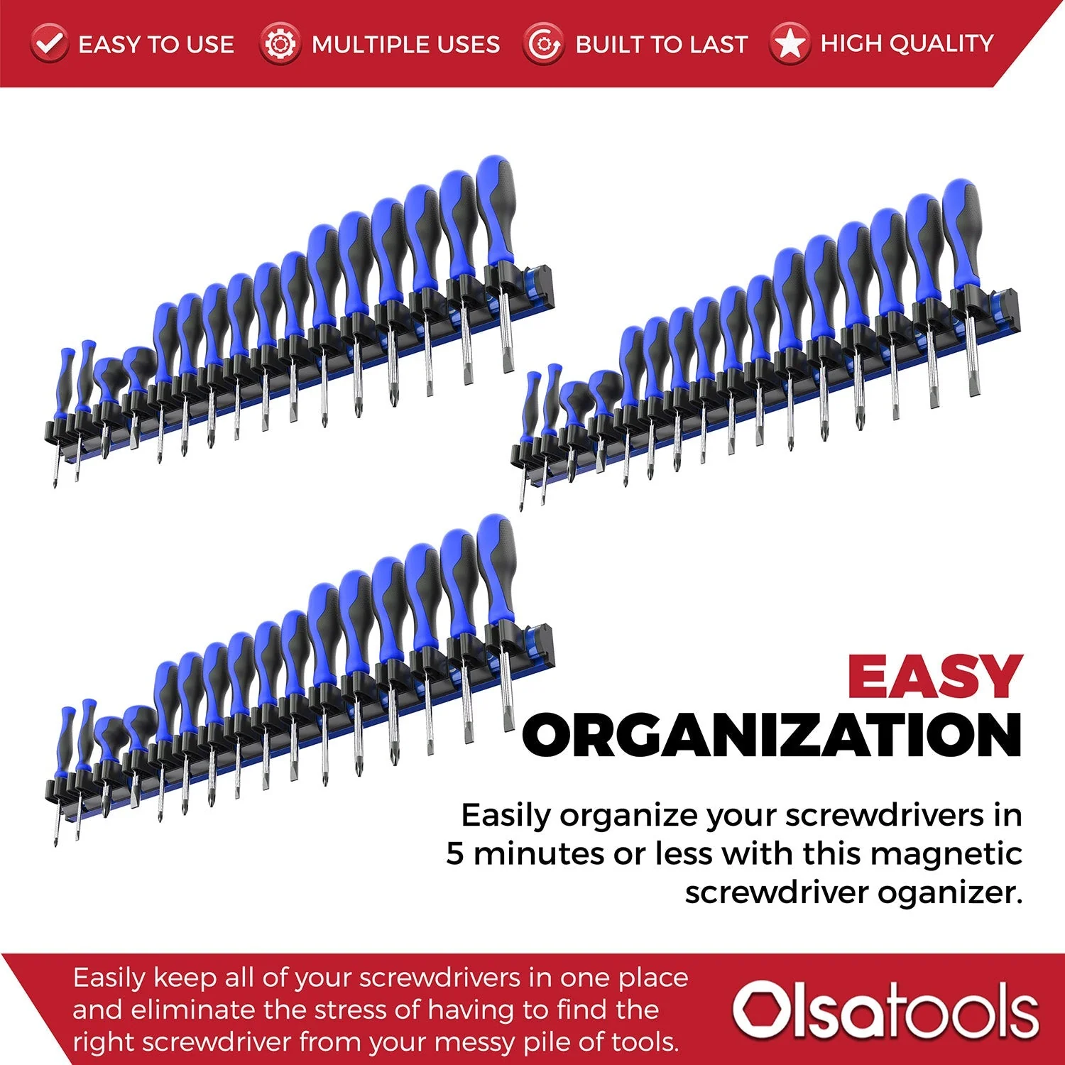 Magnetic Screwdriver Organizer - Image 10