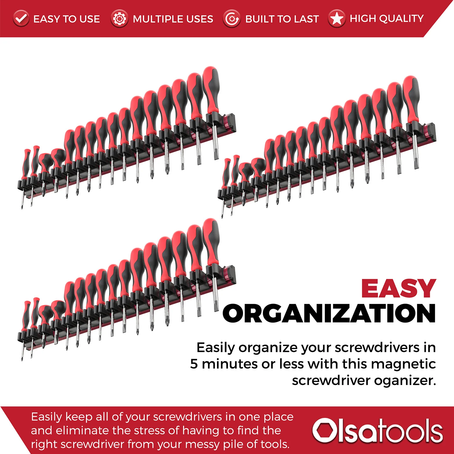 Magnetic Screwdriver Organizer - Image 18