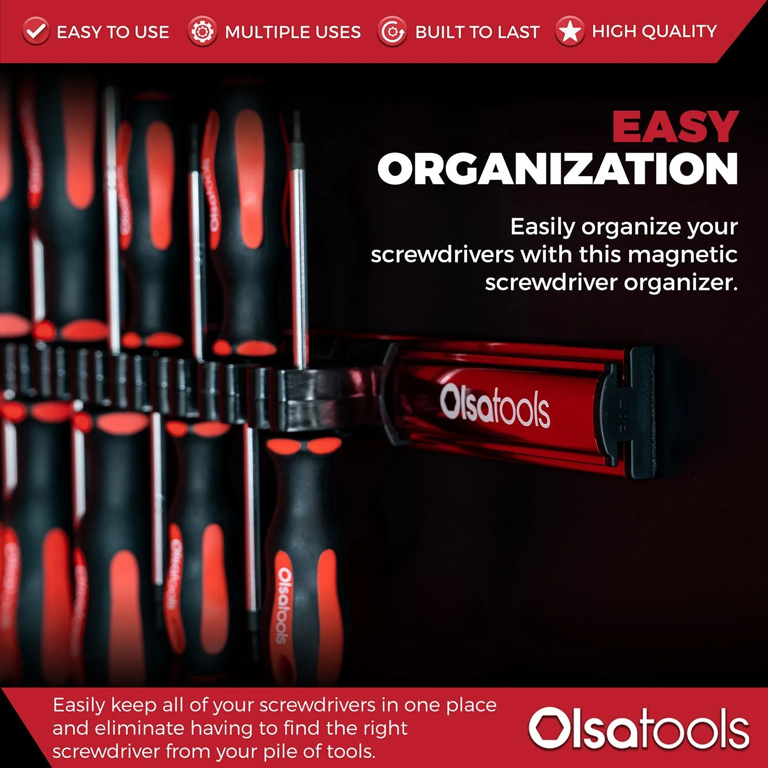 Magnetic Screwdriver Organizer - Image 22