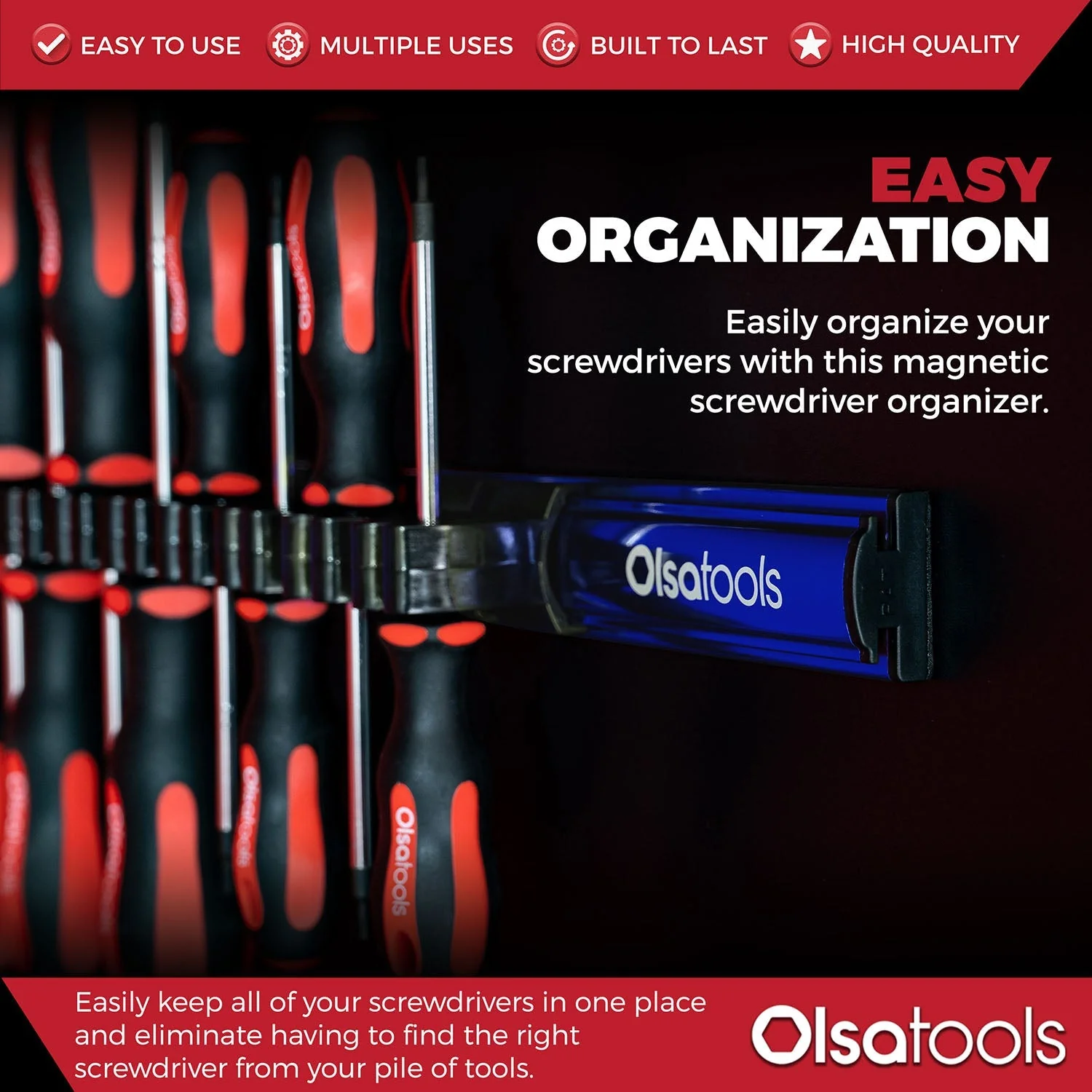 Magnetic Screwdriver Organizer - Image 26