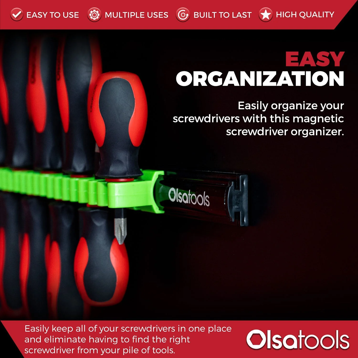 Magnetic Screwdriver Organizer - Image 30