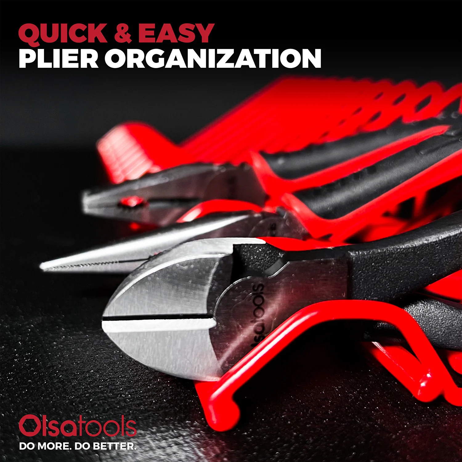 Plier Organizer Rack For Tool Box Drawer - Image 5