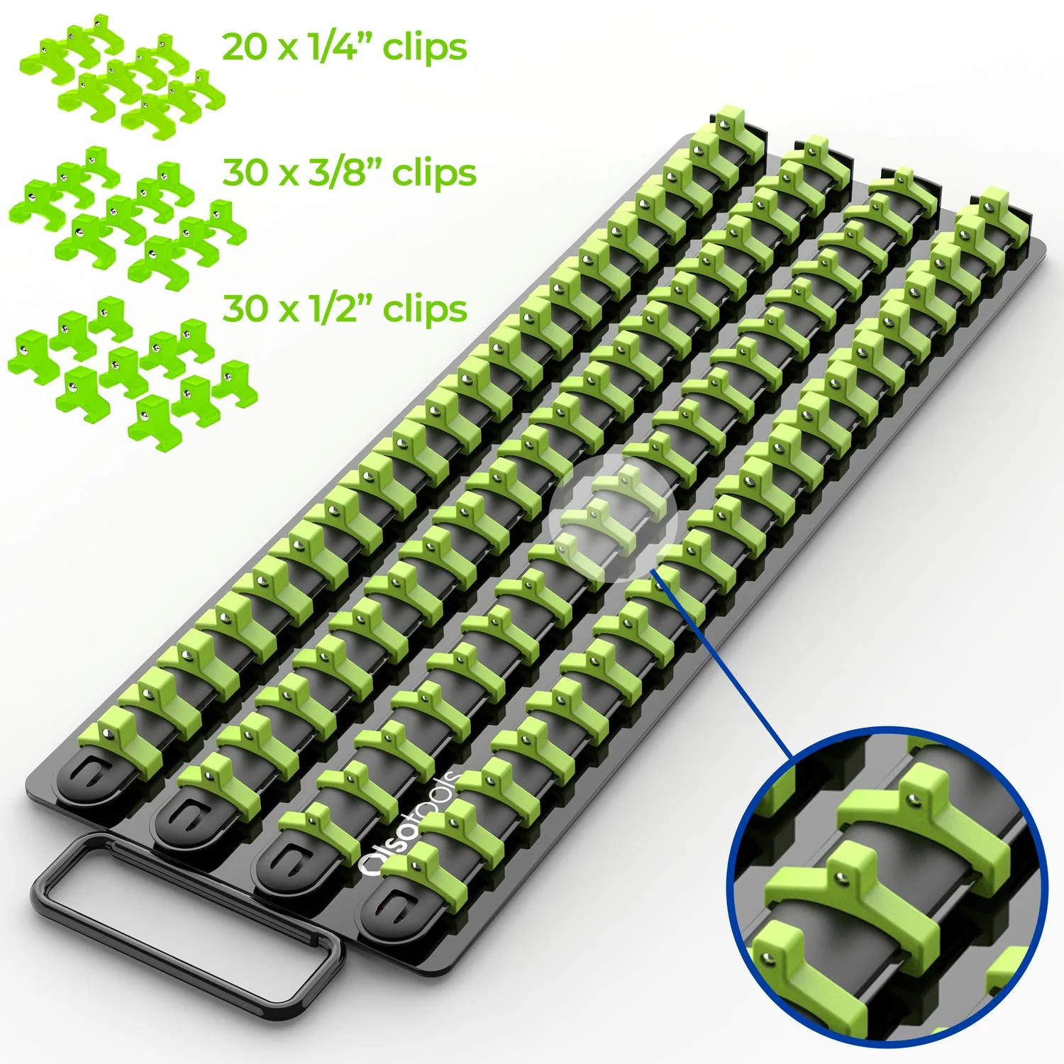 Socket Organizer Tray With Handle - Image 3