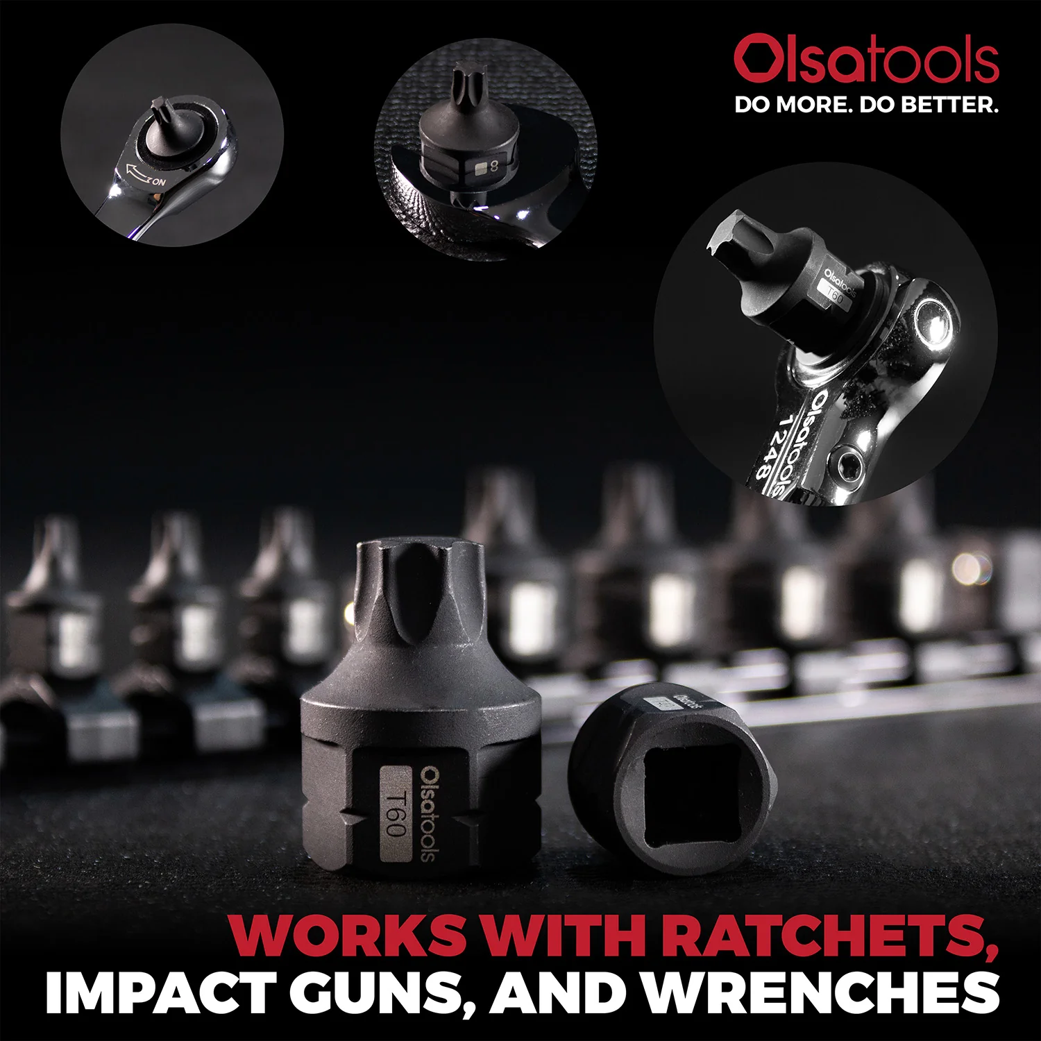 Stubby Impact Bit Set - Torx or Hex (Sold Separately) - Image 5
