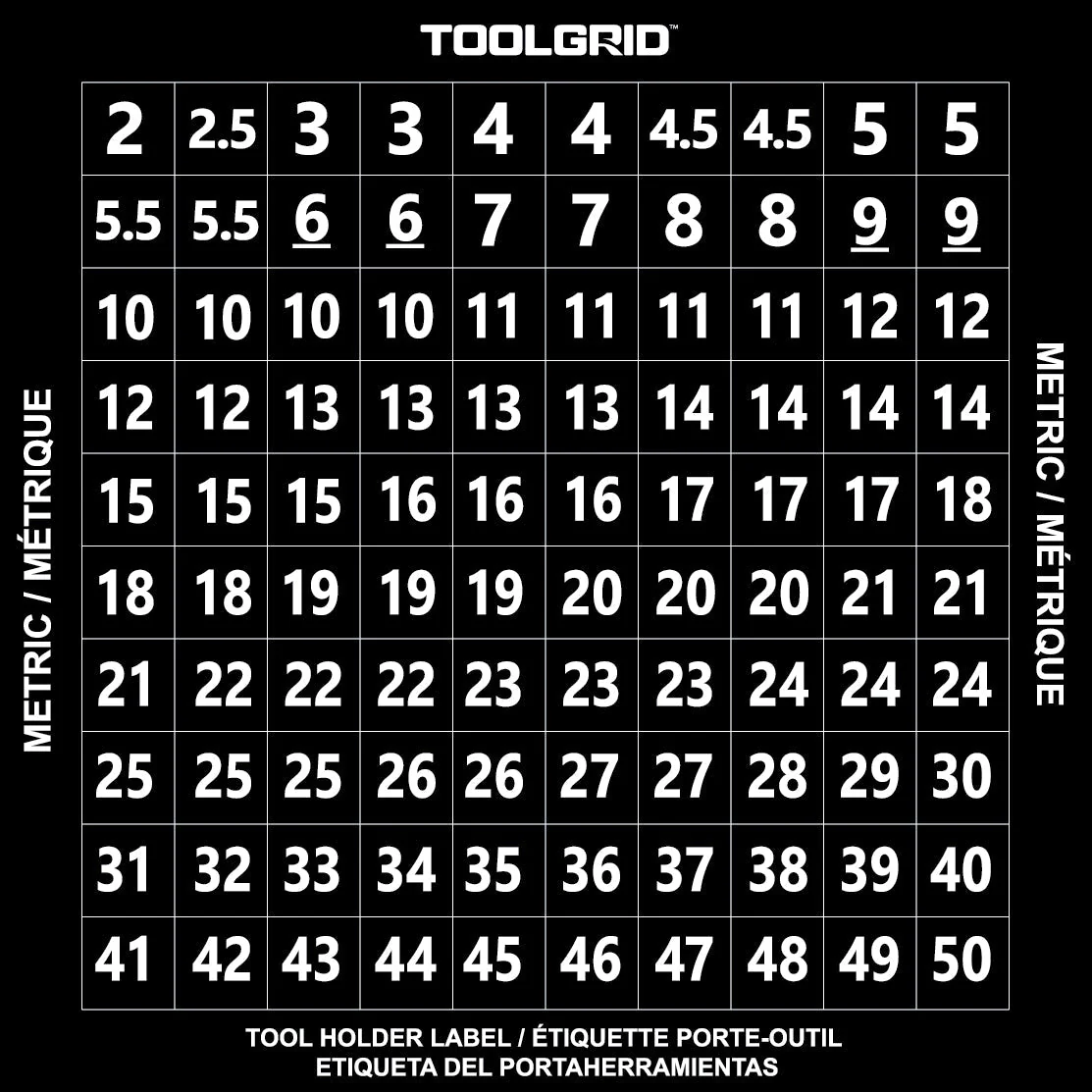 Toolgrid® Tool and Clip Identification Labels - Image 3